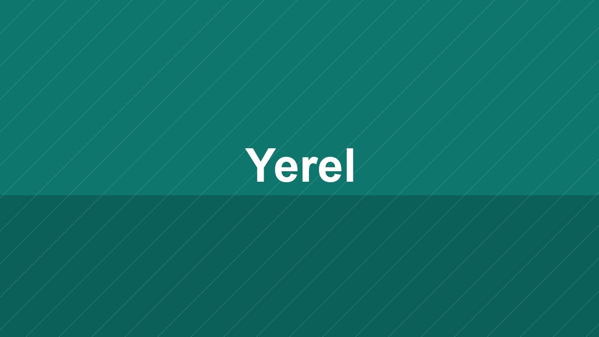 Yerel